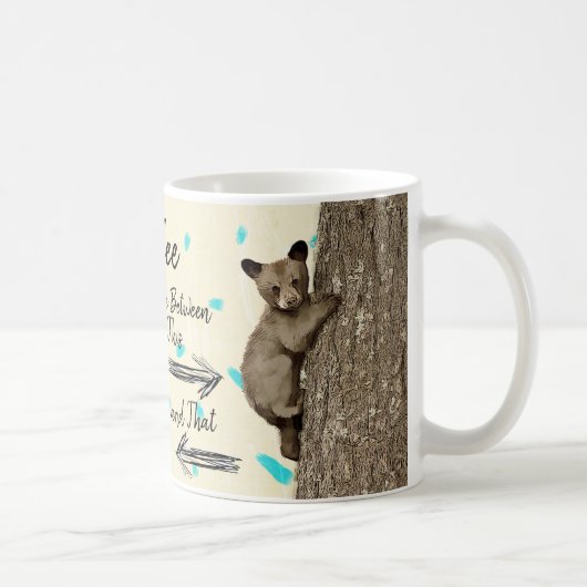 Mug Café Humour Bear Cub (Droite)