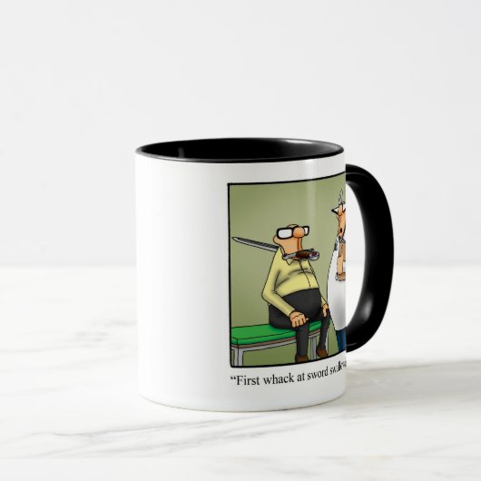 Mug café Humour Médicale (Devant droit)