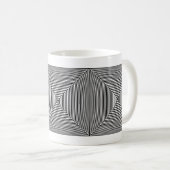 Mug café illusion optique (Devant droit)