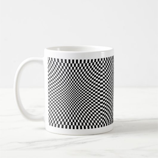 Mug café illusion optique (Gauche)