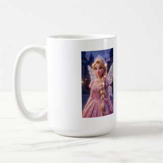 Mug Café Illustration de Fille Esthétique Mignonne