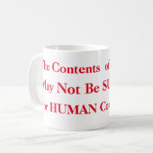 Mug Café incorrect (Devant gauche)