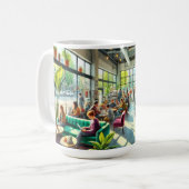 Mug Café indépendant à Portland Oregon (Devant gauche)
