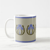 Mug café Iris Art nouveau (Gauche)