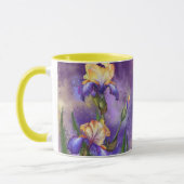 Mug café Iris Fleurs (Gauche)