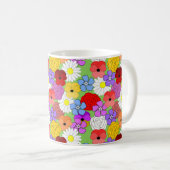 Mug café Jardin Fleur (Devant droit)