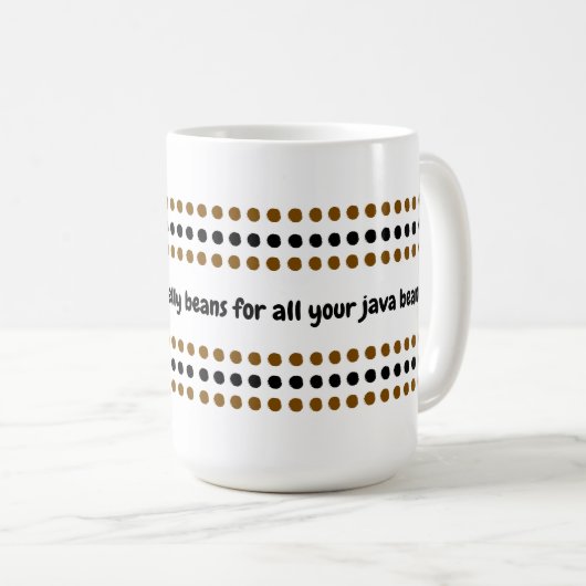 Mug café Java de Pâques (Devant droit)