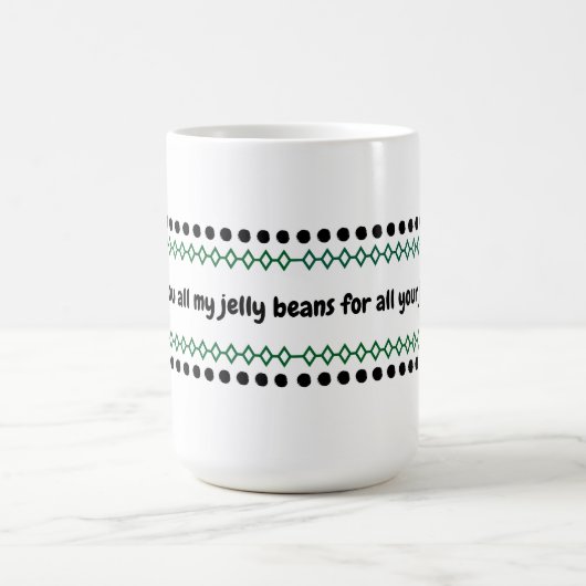 Mug café Java II de Pâques (Centre)