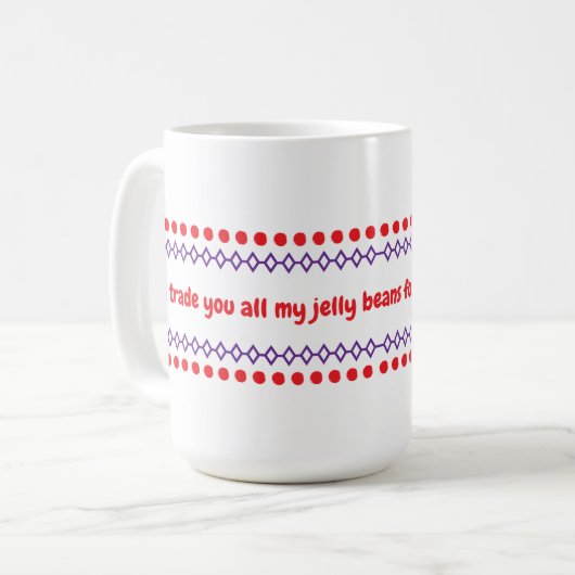 Mug café Java II de Pâques (Devant gauche)