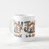 Mug Café Joie Au Monde (Devant gauche)