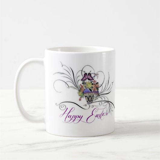 Mug Café Joyeuses Pâques (Gauche)
