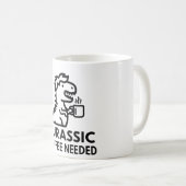 Mug Café Jurassique nécessaire (Devant droit)
