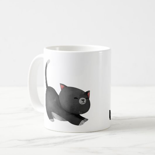 Mug Café juste Meow (Devant gauche)