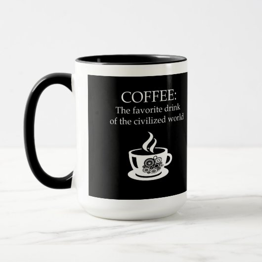 Mug Café : la boisson préférée (Gauche)