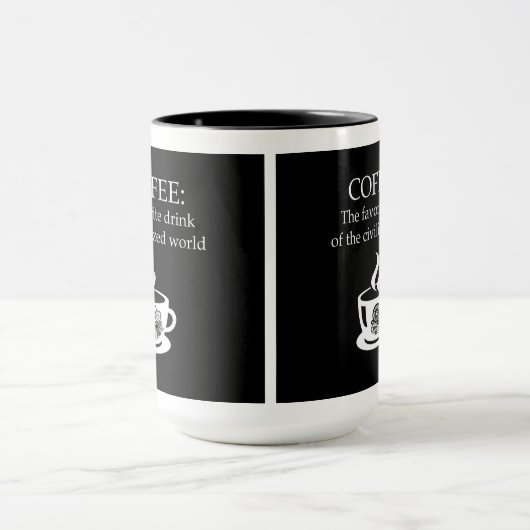 Mug Café : la boisson préférée (Centre)