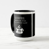 Mug Café : la boisson préférée (Devant gauche)