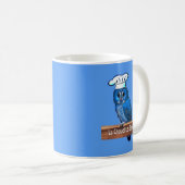 Mug Café La Chouette Bleue (Devant droit)
