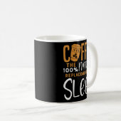 Mug Café Le 100 Narural Remplacement Du Sommeil - Coff (Devant droit)