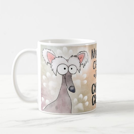 Mug Café Le Matin Avec Chiens Crassés Chinois (Gauche)