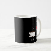 Mug Café Le Matin Vin Le Soir (Devant droit)