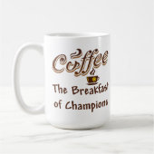 Mug Café le petit déjeuner des champions (Gauche)