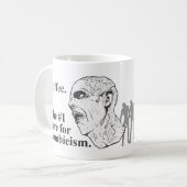 Mug Café. Le traitement #1 pour Zombieism. (Devant gauche)