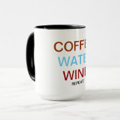 Mug Café. l'eau. vin (Devant gauche)