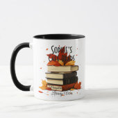 Mug Café Lectures – Saveur de Citrouille et Vibrations (Gauche)