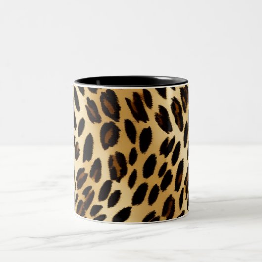 Mug café Leopard : Mug de bureau chic (Centre)