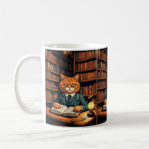 mug café livres et chats