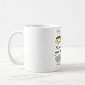 Mug Café, livres et pluie (Gauche)
