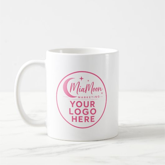MUG CAFE LOGO (Personnalisez-le) (Gauche)