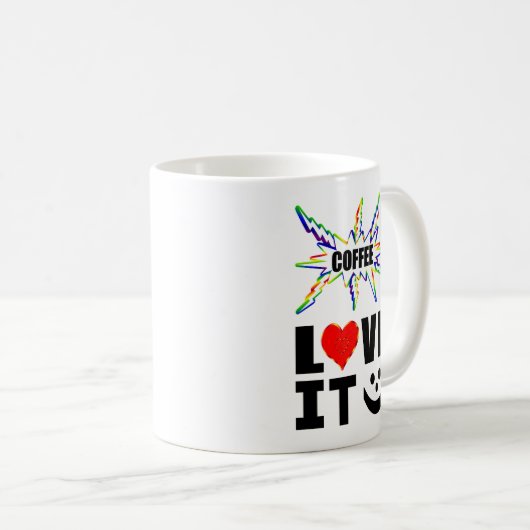 Mug Café Love It (Devant droit)