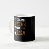 Mug Café Lover Salsa Danser Sport Danseuse Humour (Devant gauche)