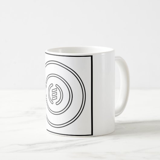 Mug café Lumière (Devant droit)