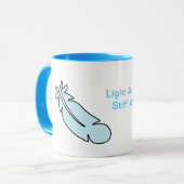 Mug Café - Lumière comme plume (Devant gauche)