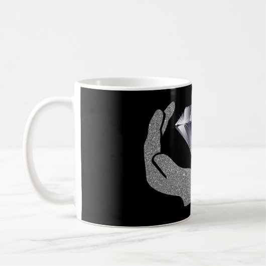 Mug café mains Diamond (Gauche)