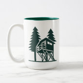 Mug Café Maison dans les Arbres (Gauche)