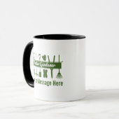 Mug Café Maître Gardener Personnalisé (Devant gauche)