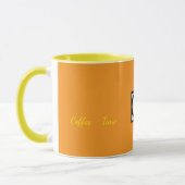 Mug Café Marron Deux Couleurs Promotionnel (Gauche)
