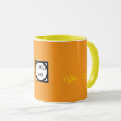 Mug Café Marron Deux Couleurs Promotionnel (Devant droit)