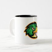 Mug café Mascot de baseball canard (Devant gauche)