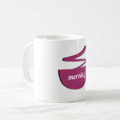 Mug café, matin, texte (Devant gauche)