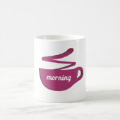 Mug café, matin, texte (Centre)
