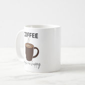 Mug Café Me Rend Heureux Café (Devant gauche)
