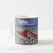 Mug Café. Même les jours paresseux… (Devant gauche)