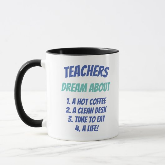 Mug Café Memes de professeur (Gauche)