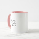 Mug Café Message de Poutine Nous Avons des Bombes (Devant gauche)