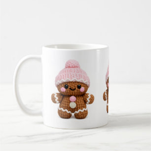 Mug Café mignon personnage de gâteau au gingembre au c