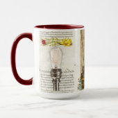 Mug café mignon vintage (Gauche)